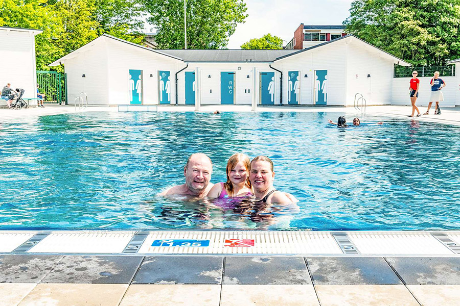 Över 10 000 sålda entrébiljetter till Drottninghögsbadet