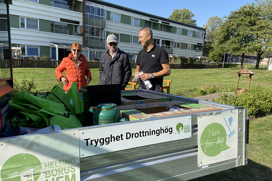 Premiär för trygghetsbil på Drottninghög