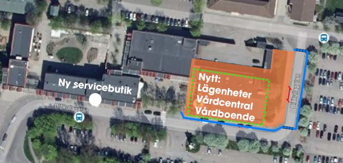 Ny lokal för butik på Drottninghögs centrum